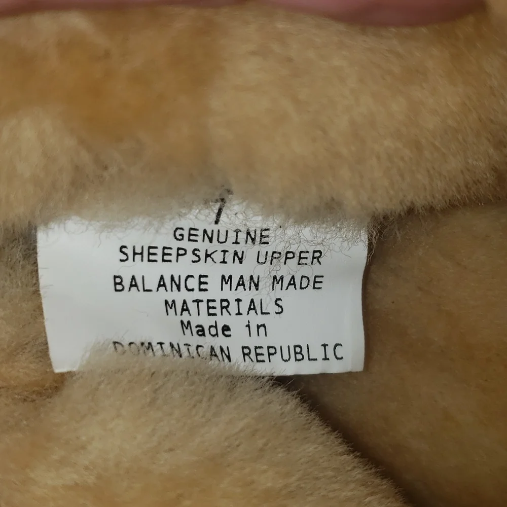 Minnetonka Golden Tan Sheepskin Ankle Boot Brand New Without Box 7 - Picture 11 of 16